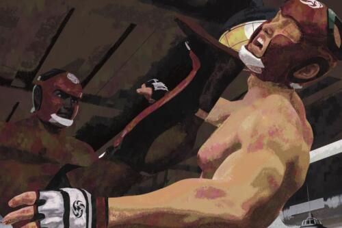 Mixed Martial Artists Sparing