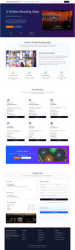 3 Strikes Landing Page Desktop