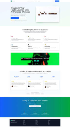 SassS Landing Page Desktop 