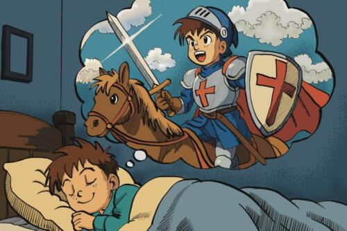 Hero Dreams of a young boy in Bed.