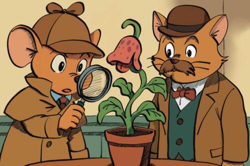 Sherlock holmes and Doctor Watson are on the case.