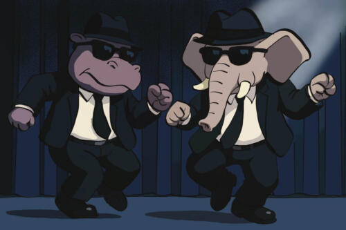 the blues brothers dance